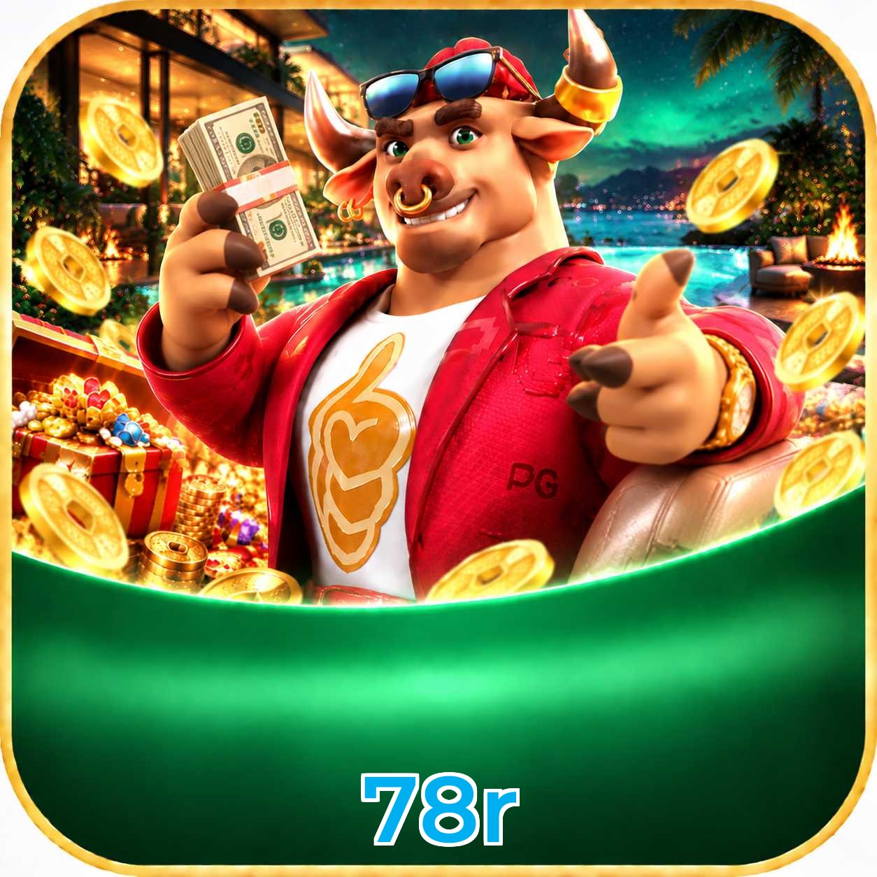 Catálogo de slots da 78r com RTP médio de 96,52%